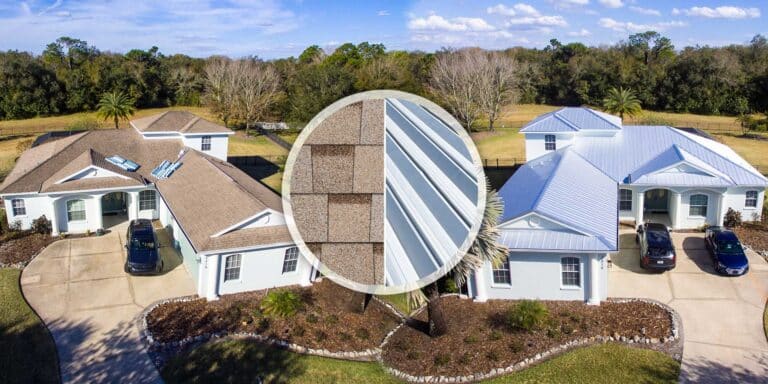 metal-vs-shingle roofs